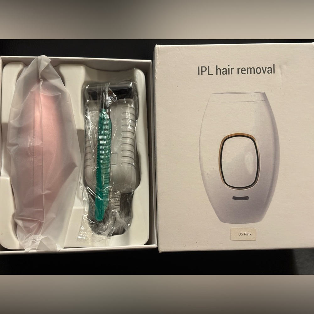IPL Hair Removal Device with Accessories
